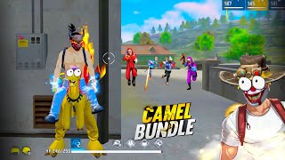 Habibi Camel Bundle 🐪 In Free Fire 🤯 Solo vs Squad 🎯 29 Kills Total  Garena free fire freefire [upl. by Nive790]