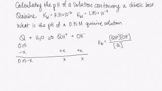 pH of Dibasic Base [upl. by Dempster]