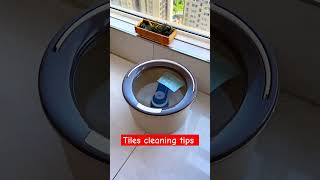 Tiles cleaning tips Tiles design tileshop tilescleaning cleaningtips shorts chinesegadgets [upl. by Lleddaw]