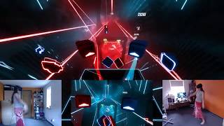 DeeeLite  Groove Is in the Heart Beat Saber Hard 1 Global Full Combo 761 [upl. by Annaesor]