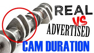 Real vs Advertised CAMSHAFT DURATION [upl. by Lerred]