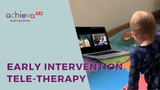 Tele Therapy Achieva Early Intervention Session Notes [upl. by Eidnim]