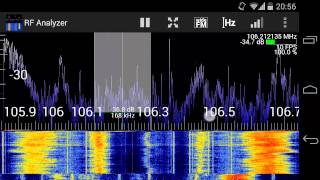 RF Analyzer version 107 with AMFM demodulation [upl. by Gerfen49]