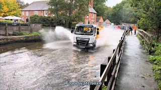 Rufford Ford fails and floods 9 [upl. by Notwal]