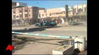 Raw Video Photographer Captures Iraq Blast [upl. by Hescock]