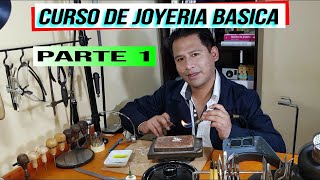 CURSO DE JOYERIA BASICA herramientas para joyería how to make jewelry at home for beginners [upl. by Allesig88]