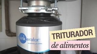 Triturador de Alimentos InSinkErator  Minha experiência [upl. by Atsira]