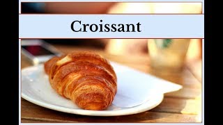 Croissant opskrift  Lynguide til croissanter [upl. by Ehsiom]