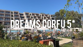 Dreams Corfu 5  luxury all inclusive resort in 4k video [upl. by Ennybor]