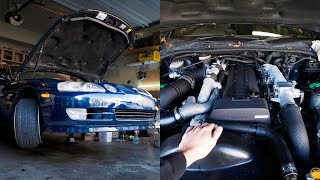 1JZ Toyota Soarer  Stock to Drift Ready in 2 Days [upl. by Kipper]