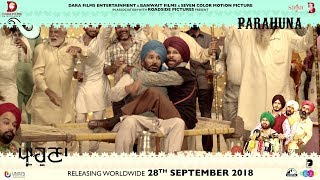 Parahuna  Making Of Harby Sangha  Punjabi Comedy Movie  28th September [upl. by Barrie]