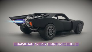 BANDAI 135 BATMOBILETHE BATMAN Ver FULL BUILD [upl. by Asilram]