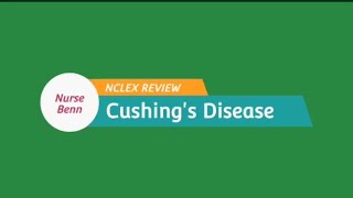 NCLEX REVIEW Cushings disease [upl. by Afas]