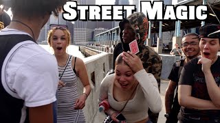 Crazy STREET MAGIC Funny REACTIONS  JS Magic [upl. by Carlota960]