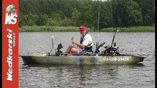 Prezentacja kajaka dla wędkarzy z napędem nożnym [upl. by Tolmach]