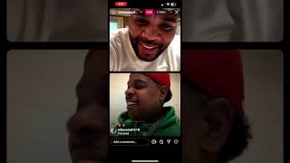 Finesse 2 Times and Kevin Gates having a convo late post [upl. by Jehovah]