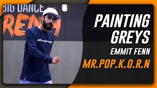 Emmit Fenn  Painting Greys Dance Video  MR POPKORN  Big Dance [upl. by Naesyar]