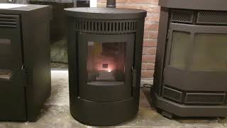 Pelletkachel Duroflame Rinus opstart Start up Pelletstove Duroflame Rinus [upl. by Lleneg]