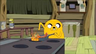 Adventure Time  Bacon Pancakes Jake The Dog [upl. by Ahsenav]