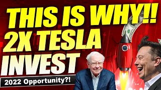 Tesla Stock🔥 REVEALED TSLA To DOUBLE in 2022 This is why you dont want to Sell 😳 Stock analysis 🚨 [upl. by Labannah]