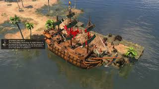 Age of Empires 3 The burning of the USS Philadelphia 1803 [upl. by Verras]