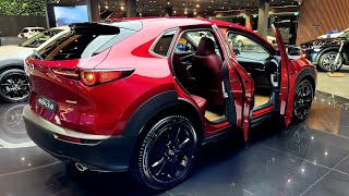 New 2024 Mazda CX 30 20L Luxury SUV Red Color  Exterior and Interior Details [upl. by Giverin838]