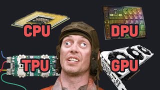 CPU vs GPU vs TPU vs DPU vs QPU [upl. by Nywde461]