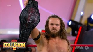 JACK PERRY NEW TNT TITLE  AEW COLLISION AUGUST 17TH 2024 RESULTS SPOILERS [upl. by Hannavas281]