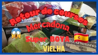 RETOUR DE COURSES👍😱 MERCADONA amp SUPER BOYA 😄😉💖 À VIELHA Espagne 🇪🇦 [upl. by Alitta]