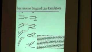 Introduction to Crystallography Lecture 6 — Diffraction [upl. by Aser]