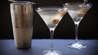 How to Make a Dirty Martini  Cocktail Recipes  Allrecipescom [upl. by Fulbright433]