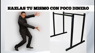 Como CONSTRUIR equipamiento de CALISTENIA con poco DINERO  MENOS de 20 DOLARES [upl. by Esenwahs]