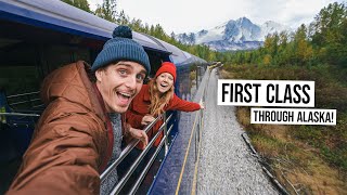 We Took a LUXURY Train Ride Across ALASKA Full Tour  Exploring Denali [upl. by Youlton]