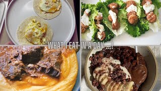 What i eat in a day aesthetic editionsimple home cooked meals [upl. by Dlawso423]