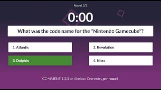 Facebook Live Trivia Game  LiveReacting [upl. by Netsryk39]