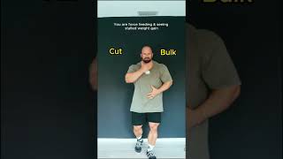 Cut vs Bulk Which route to go in your physique is a common question I get and here is a few simple [upl. by Nwahsor323]