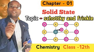 Schottky and Frenkel defectsolid state chepter 01chemistryPatelsir [upl. by Catton]