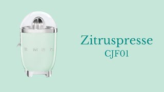 SMEG Zitruspresse CJF01 [upl. by Tdnarb]