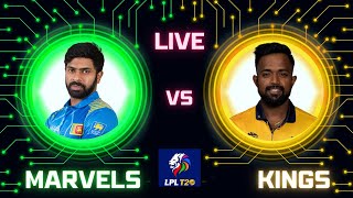 GALLE MARVELS VS JAFFNA KINGS  MATCH  6  LANKA PREMIER LEAGUE lpl2024 cricket cricketlive [upl. by Eijneb]