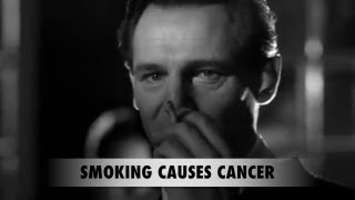 Mockup Compulsory smoking warnings on classic films [upl. by Odrawde]