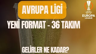 AVRUPA LİGİ 20242025 FORMATI  Takımlar ne kadar kazanacak [upl. by Taran]