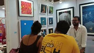 art exhibition Pragati maidan New Delhi [upl. by Jacquenetta]