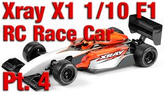 Building the New 2021 XRAY X1 110 F1 RC Race Car  Pt 4 [upl. by Ymmik]