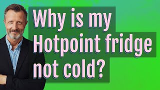 Why is my Hotpoint fridge not cold [upl. by Iuqcaj]