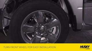 Husky Liners® Mud Flap Ram Installation Video [upl. by Luhe484]