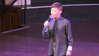 STARS  LES MISERABLES performed by ALBERT STOTT at TeenStar North East Area Final [upl. by Aitital]