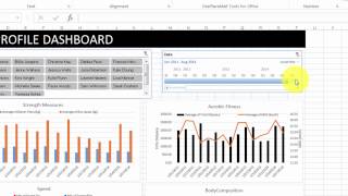 SPRINZ 2014 Workshop  Excel Tricks  Fitness Test Data Management Project Demo [upl. by Lesna]