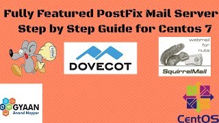 Configuring Email Server using PostFix Dovecot and SquirrelMail on Centos 7 [upl. by Alemaj]