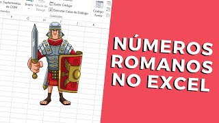 Números Romanos no Excel  Função ROMANO [upl. by Avek]