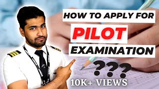 How to apply for DGCA CPL and ATPL Pilot Exams in 2021 [upl. by Boj]